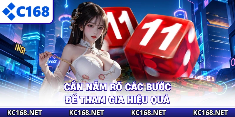 Cần nắm rõ các bước để tham gia hiệu quả