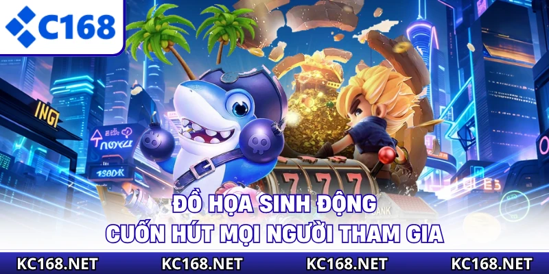 Đồ họa sinh động cuốn hút mọi người tham gia