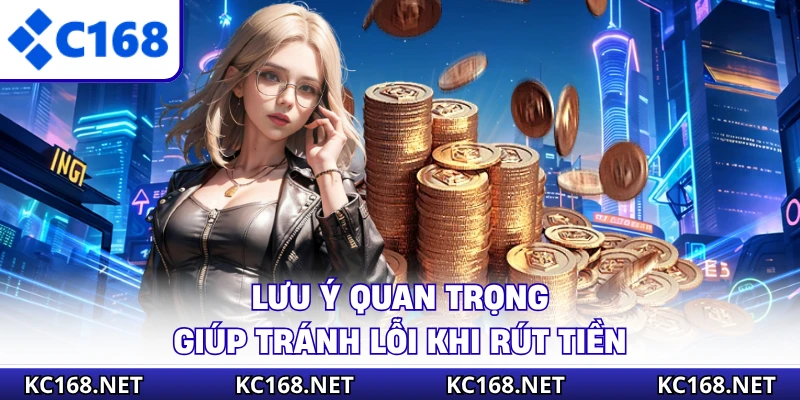 Lưu ý quan trọng giúp tránh lỗi khi rút tiền